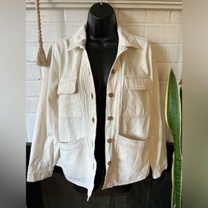 Sézane lightweight denim jacket - small